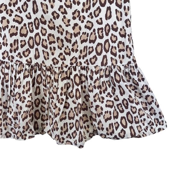 Janie and Jack Girl's Snow Leopard Print Dress size 10 - Picture 5 of 11